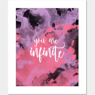 You Are Infinite Watercolour Posters and Art